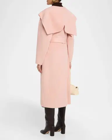 Ulla Johnson Rory Wool-Cashmere Belted Double-Breasted Sailor Coat | Thumbnail 3