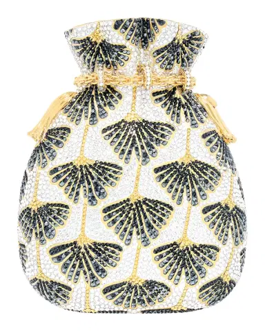 Judith Leiber Couture Ginkgo Leaf Crystal Pouch Bag | Thumbnail 3 Judith Leiber Couture Ginkgo Leaf Crystal Pouch Bag | Thumbnail 3