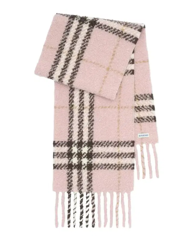 Burberry Check Wool Bouclé Scarf