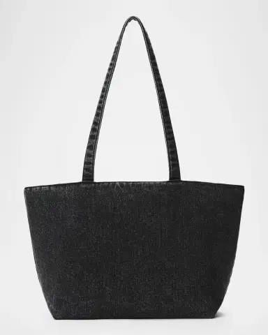 Alexander Wang Punch Medium Denim Tote Bag | Thumbnail 2 Alexander Wang Punch Medium Denim Tote Bag | Thumbnail 2