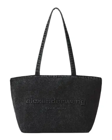 Alexander Wang Punch Medium Denim Tote Bag | Thumbnail 3 Alexander Wang Punch Medium Denim Tote Bag | Thumbnail 3