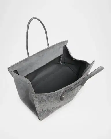 Bottega Veneta Barbara Large Suede Tote Bag | Thumbnail 3