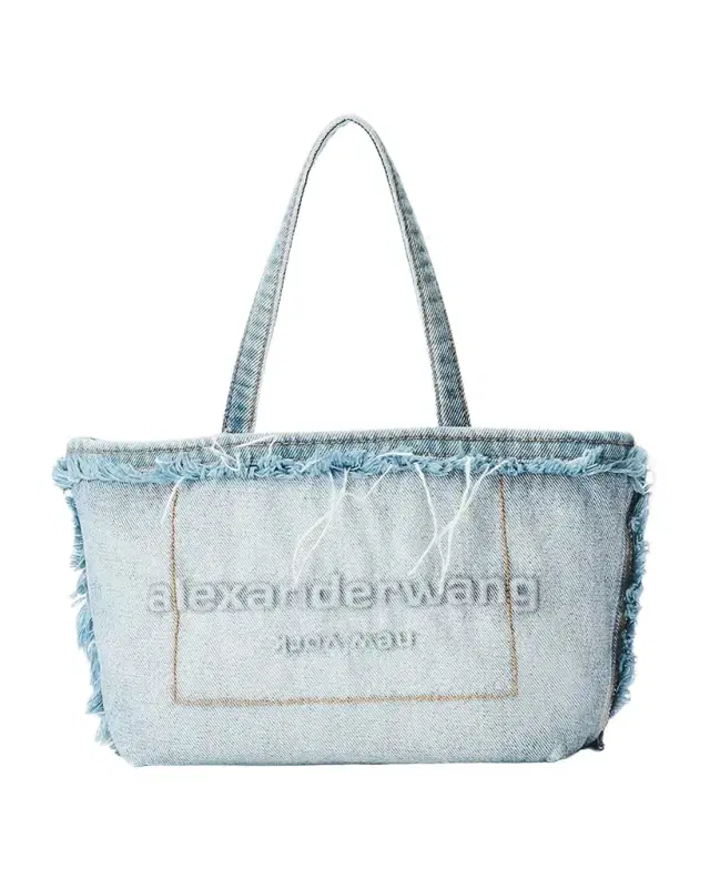 Punch Small Denim Tote Bag Punch Small Denim Tote Bag