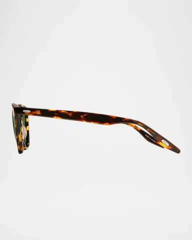 BARTON PERREIRA Men's Dino Keyhole-Bridge Rounded Square Sunglasses | Thumbnail 2