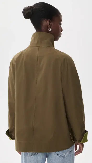 HUNTER BELL Howell Cropped Trench Coat | Thumbnail 3