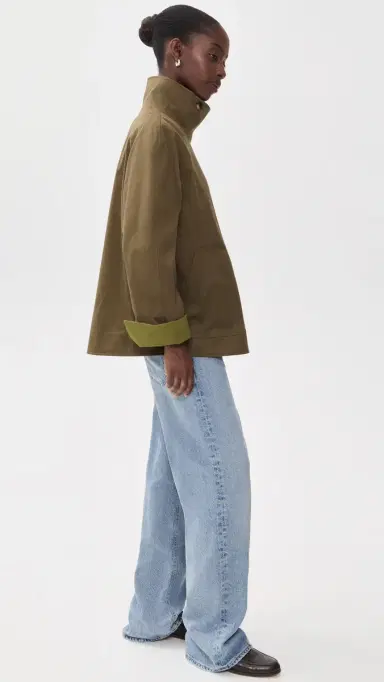 HUNTER BELL Howell Cropped Trench Coat | Thumbnail 4