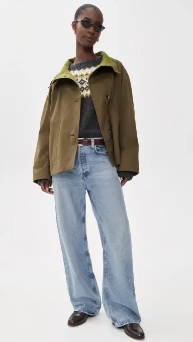 HUNTER BELL Howell Cropped Trench Coat | Thumbnail 5