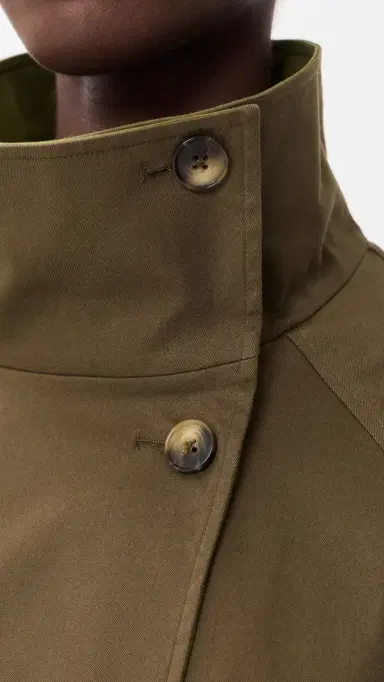 HUNTER BELL Howell Cropped Trench Coat | Thumbnail 6