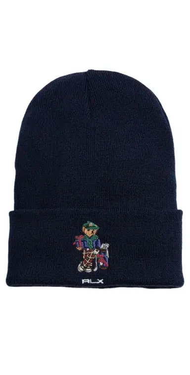RLX Ralph Lauren Holiday Bear Gift Box Beanie | Thumbnail 1