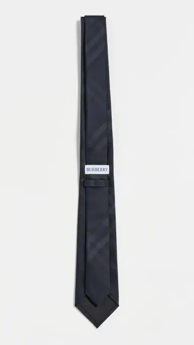 Burberry Manston Check Silk Tie | Thumbnail 5 Burberry Manston Check Silk Tie | Thumbnail 5
