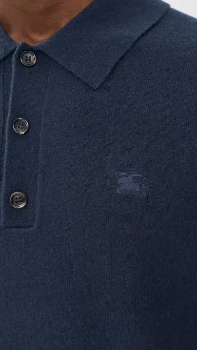 Burberry Carson Luxe Cashmere Polo Sweater | Thumbnail 6