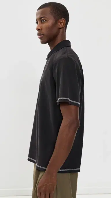Malbon Overdyed Pique Polo | Thumbnail 4