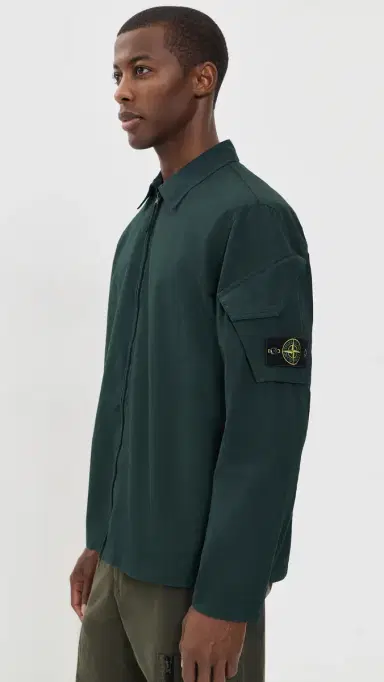 Stone Island Zip Overshirt | Thumbnail 4