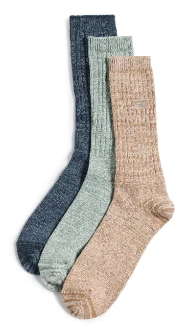 UGG Trey Rib Knit Crew Socks 3 Pack | Thumbnail 4