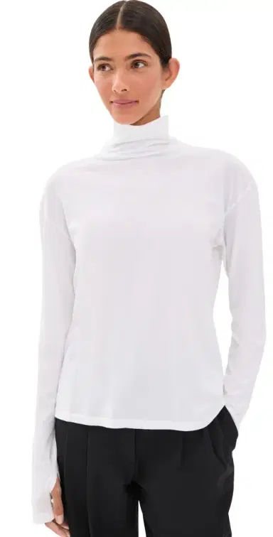 TWP Abby Cotton Turtleneck Top | Thumbnail 1 TWP Abby Cotton Turtleneck Top | Thumbnail 1