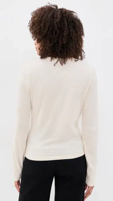 Ulla Johnson Freda Long Sleeve Cotton Top | Thumbnail 3
