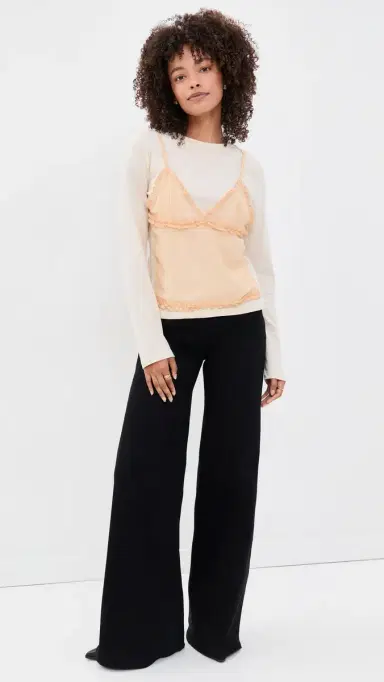 Ulla Johnson Freda Long Sleeve Cotton Top | Thumbnail 5