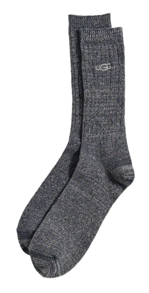 UGG Trey Rib Knit Crew Socks