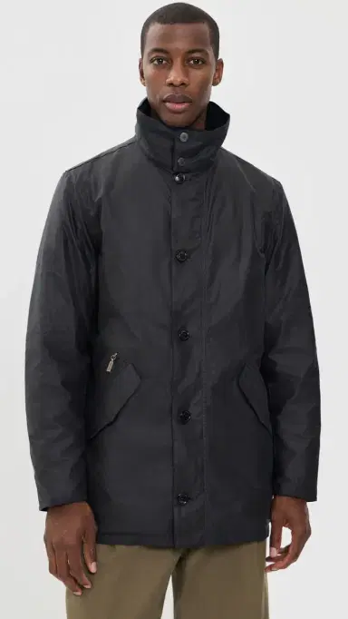 Barbour Modern Powell Wax Jacket | Thumbnail 2 Barbour Modern Powell Wax Jacket | Thumbnail 2