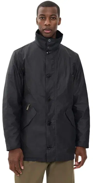 Barbour Modern Powell Wax Jacket | Thumbnail 1 Barbour Modern Powell Wax Jacket | Thumbnail 1