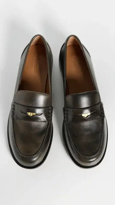 Madewell Porto Brushed Penny Loafers | Thumbnail 5