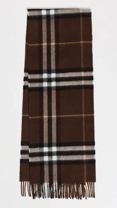 Burberry Giant Check Cashmere Scarf | Thumbnail 2 Burberry Giant Check Cashmere Scarf | Thumbnail 2