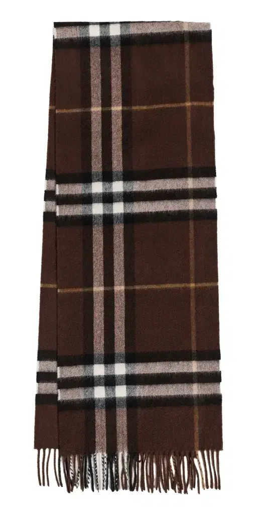 Burberry Giant Check Cashmere Scarf