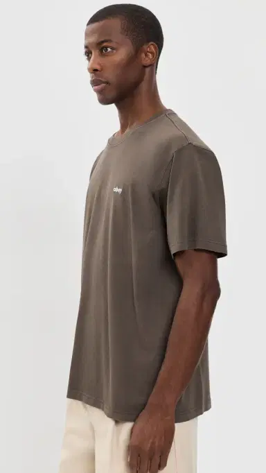 Obey Lowercase Short Sleeve Pigment Tee | Thumbnail 4