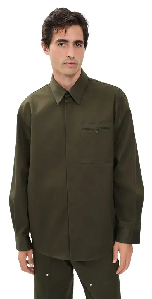 Helmut Lang Chino Twill Over Shirt