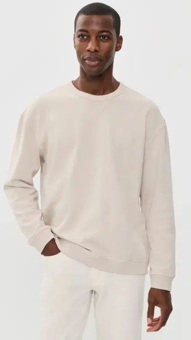 Marine Layer Relaxed Cloud 9 Fleece Crewneck Sweatshirt | Thumbnail 3 Marine Layer Relaxed Cloud 9 Fleece Crewneck Sweatshirt | Thumbnail 3