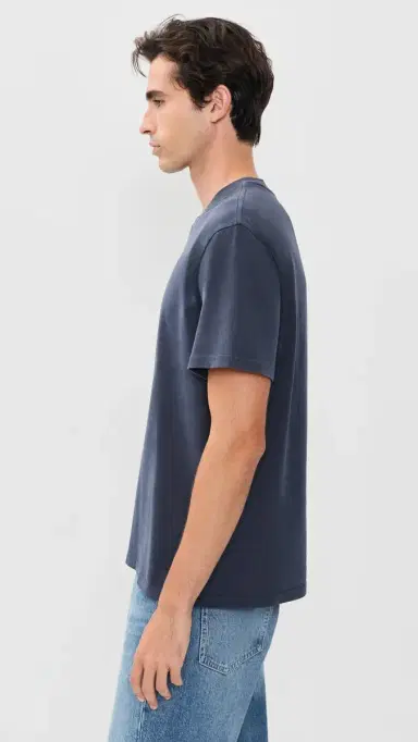 Marine Layer Relaxed Cloud 9 Sueded Jersey Tee | Thumbnail 4 Marine Layer Relaxed Cloud 9 Sueded Jersey Tee | Thumbnail 4