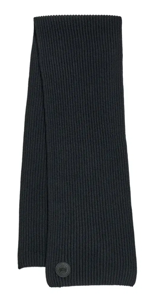 Canada Goose Cashmere Blend Rib Scarf