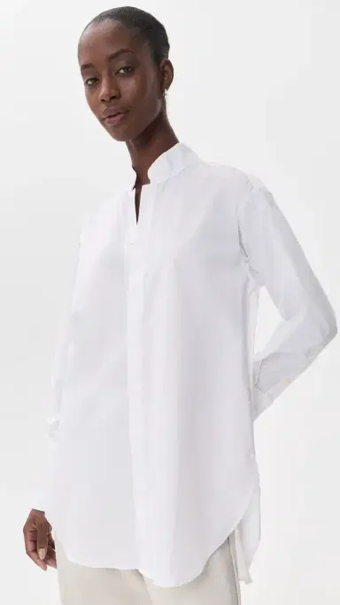 Comme Si Mandarin Collar Shirt | Thumbnail 2