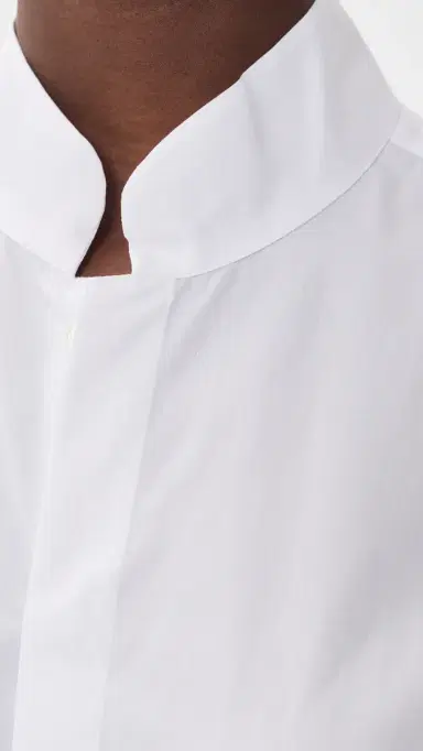 Comme Si Mandarin Collar Shirt | Thumbnail 6