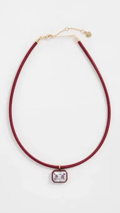 BaubleBar Lindsey Crystal Collar Necklace | Thumbnail 2