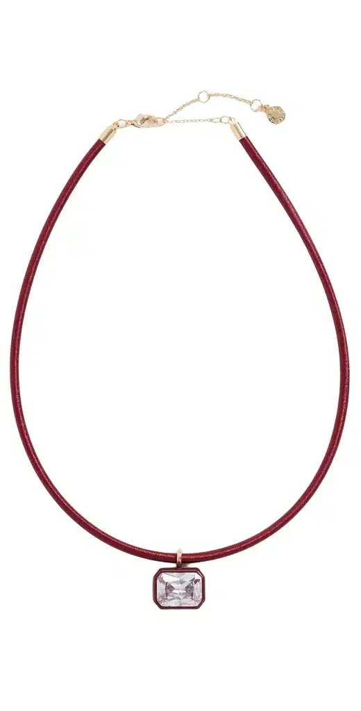 BaubleBar Lindsey Crystal Collar Necklace