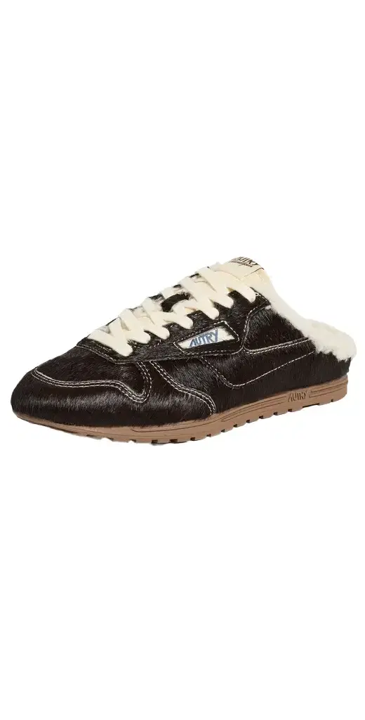 Autry Mule Windspin Sherpa Sneakers