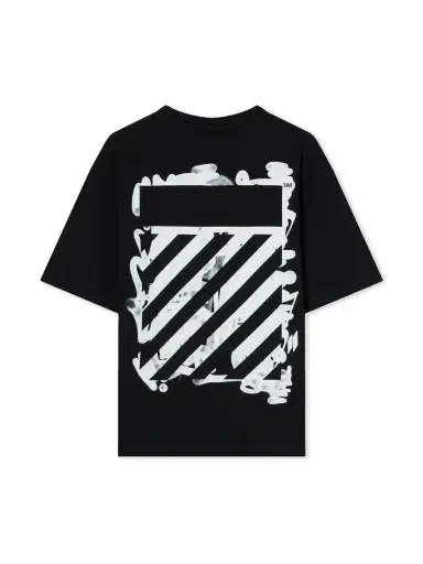 Off-White L/AB Graffiti Diagonal T-shirt | Thumbnail 2