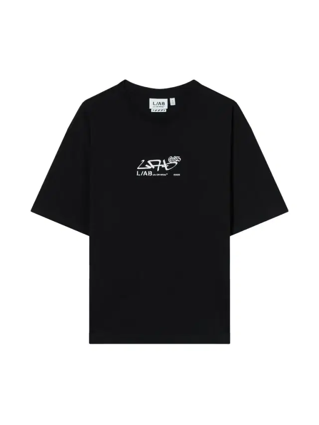 Off-White L/AB Graffiti Diagonal T-shirt