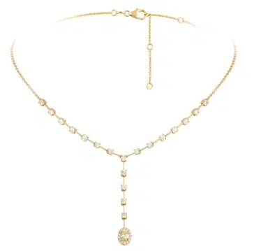 Wish Fine Jewelry 1.96ct Diamond 18K Gold Lariat Necklace | Thumbnail 1 Wish Fine Jewelry 1.96ct Diamond 18K Gold Lariat Necklace | Thumbnail 1