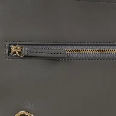 Chanel Chanel Maxi "Souplissimo" Small Flap Bag Dark Grey Suede Gold Hardware | Thumbnail 8 Chanel Chanel Maxi "Souplissimo" Small Flap Bag Dark Grey Suede Gold Hardware | Thumbnail 8