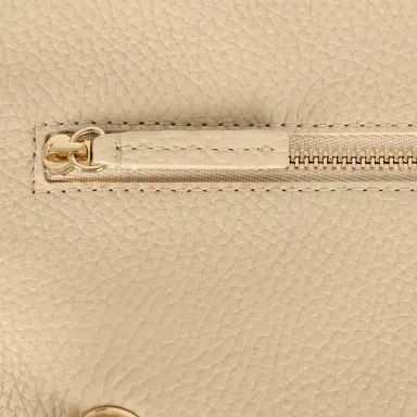 Chanel Chanel Maxi "Souplissimo" Small Flap Bag Light Beige Grained Calfskin Gold Hardware | Thumbnail 8 Chanel Chanel Maxi "Souplissimo" Small Flap Bag Light Beige Grained Calfskin Gold Hardware | Thumbnail 8