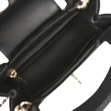 Chanel Chanel Small Kelly Shopper Black Velvet Crystal Light Gold Hardware | Thumbnail 10 Chanel Chanel Small Kelly Shopper Black Velvet Crystal Light Gold Hardware | Thumbnail 10