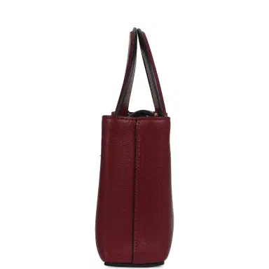 Chanel Chanel Small Kelly Shopper Dark Burgundy Caviar Gold Hardware | Thumbnail 3 Chanel Chanel Small Kelly Shopper Dark Burgundy Caviar Gold Hardware | Thumbnail 3