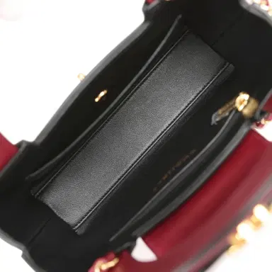 Chanel Chanel Small Kelly Shopper Dark Burgundy Caviar Gold Hardware | Thumbnail 10 Chanel Chanel Small Kelly Shopper Dark Burgundy Caviar Gold Hardware | Thumbnail 10
