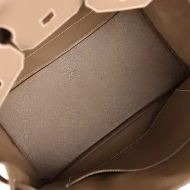 HERMÈS Hermes Birkin 35 Etoupe Togo Palladium Hardware | Thumbnail 8 HERMÈS Hermes Birkin 35 Etoupe Togo Palladium Hardware | Thumbnail 8