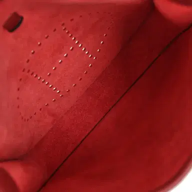 HERMÈS Hermes Evelyne 23 Rouge H Clemence Gold Hardware | Thumbnail 8 HERMÈS Hermes Evelyne 23 Rouge H Clemence Gold Hardware | Thumbnail 8