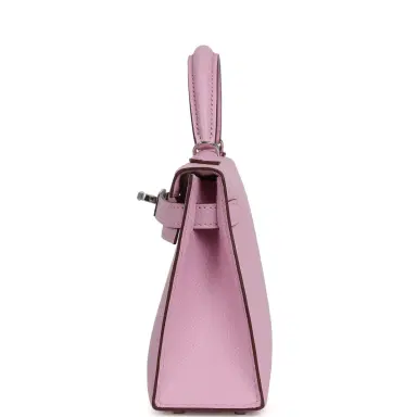 HERMÈS Hermes Kelly Sellier 20 Mauve Sylvestre Epsom Palladium Hardware | Thumbnail 3 HERMÈS Hermes Kelly Sellier 20 Mauve Sylvestre Epsom Palladium Hardware | Thumbnail 3