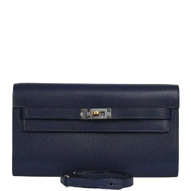Hermes Kelly Wallet To Go Bleu Saphir Chevre Chamkila Electrum Hardware Hermes Kelly Wallet To Go Bleu Saphir Chevre Chamkila Electrum Hardware
