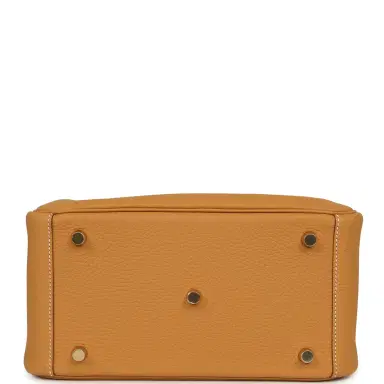 HERMÈS Hermes Lindy 26 Naturel Sable Clemence Gold Hardware | Thumbnail 7 HERMÈS Hermes Lindy 26 Naturel Sable Clemence Gold Hardware | Thumbnail 7